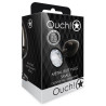 Ouch! Bijou anal Round Gem S 6 x 2.6cm Noir-transparent